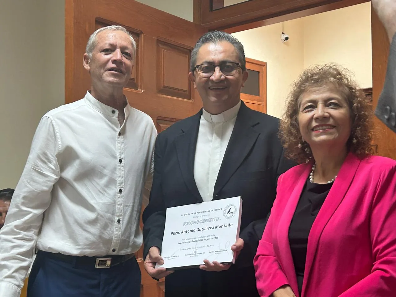Reunión del Colegio de Periodistas de Jalisco con el Cardenal José Francisco Robles Ortega