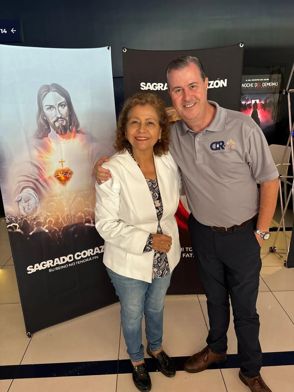 Premier de la película Sagrado Corazón : Su reino no tendrá fin.