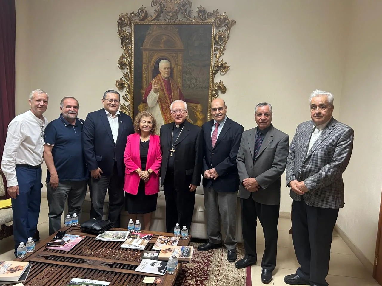 Visita al Cardenal José Francisco Robles Ortega